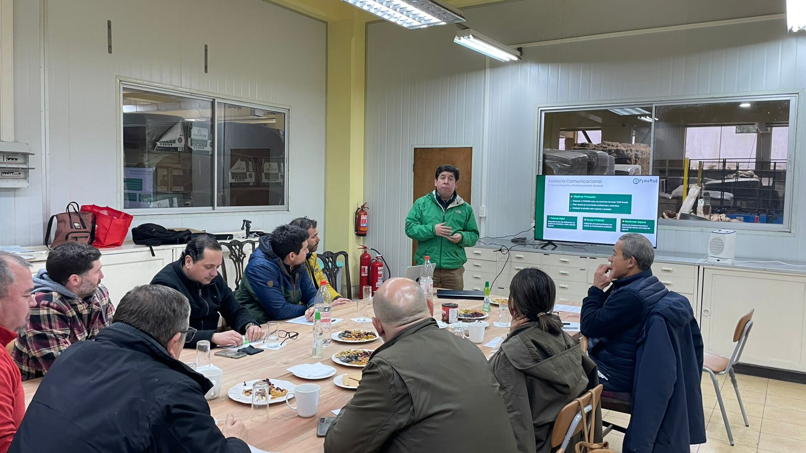 PymeMad Biobío-Ñuble presenta plan estratégico y renueva directorio regional