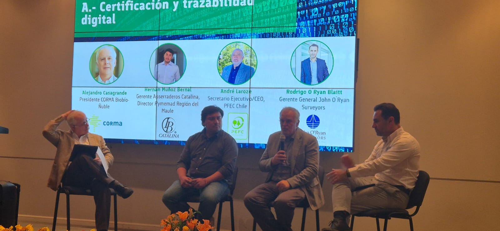 PymeMad Maule Present at "From Smart Forest to Sustainable Business: Smart Forestry" Seminar