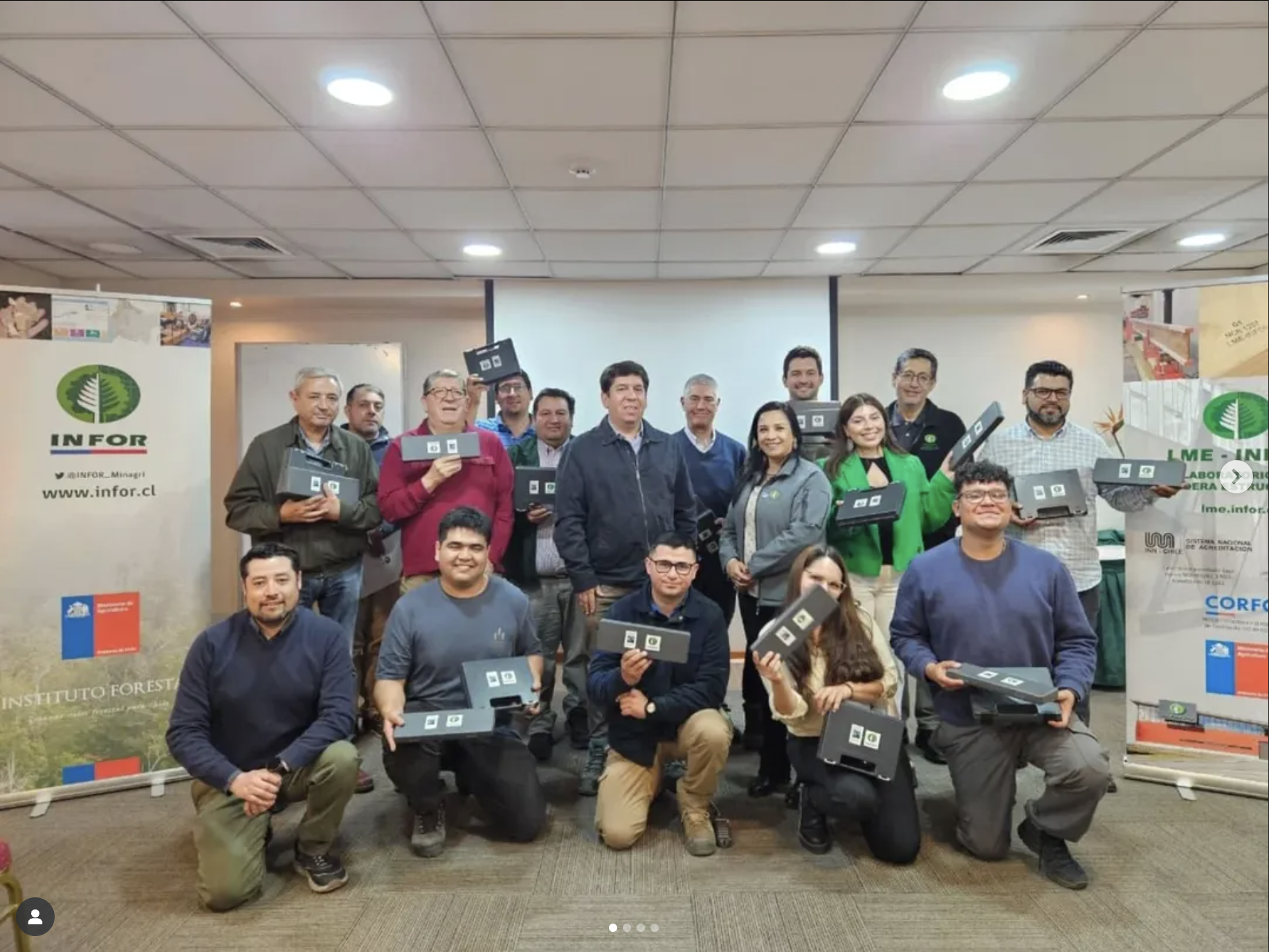 Pymemad Biobío Participates in Delivery of Digital Instruments for Structural Wood Quality Control