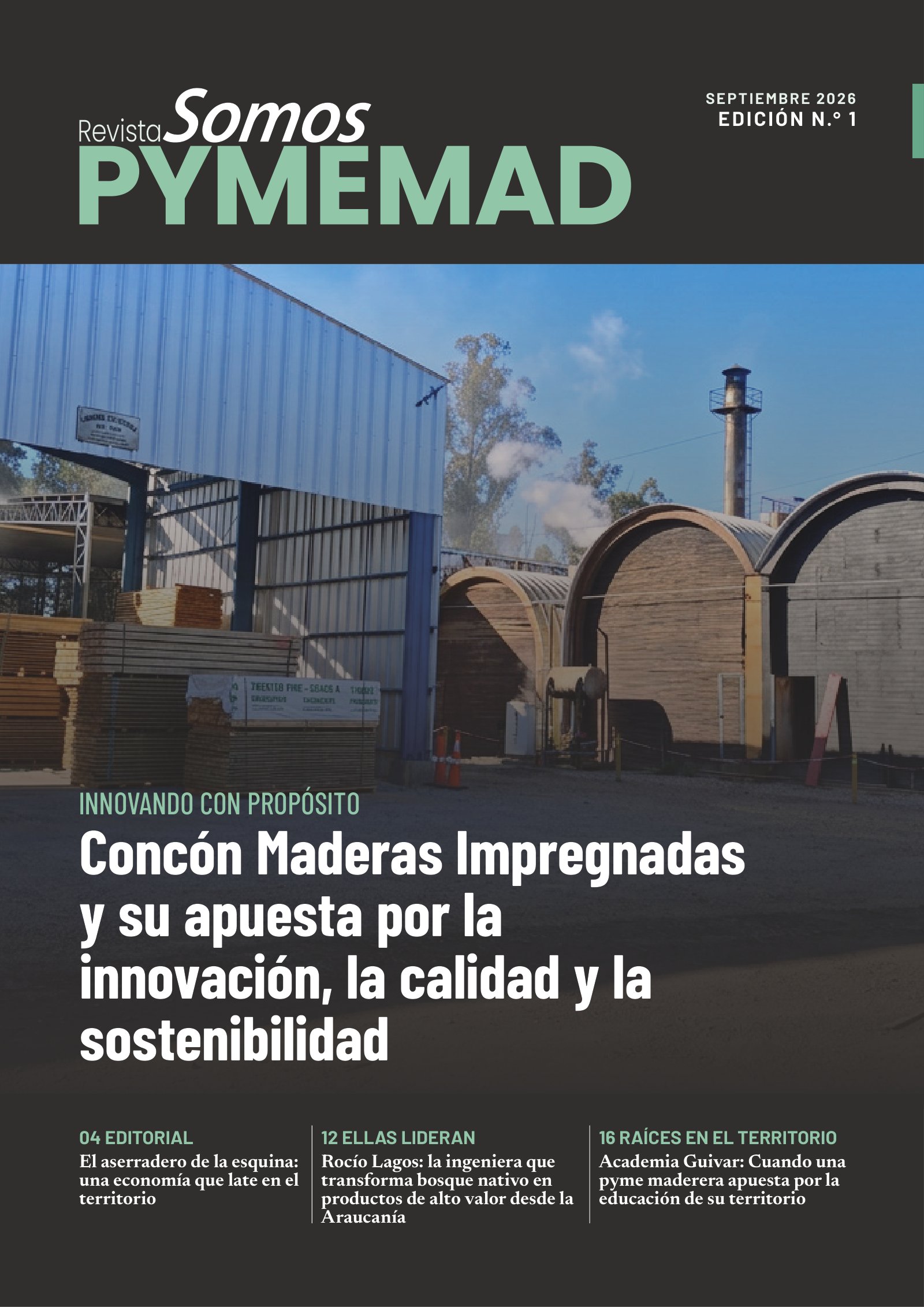 Portada de la revista Somos PymeMad, edición N.º 1