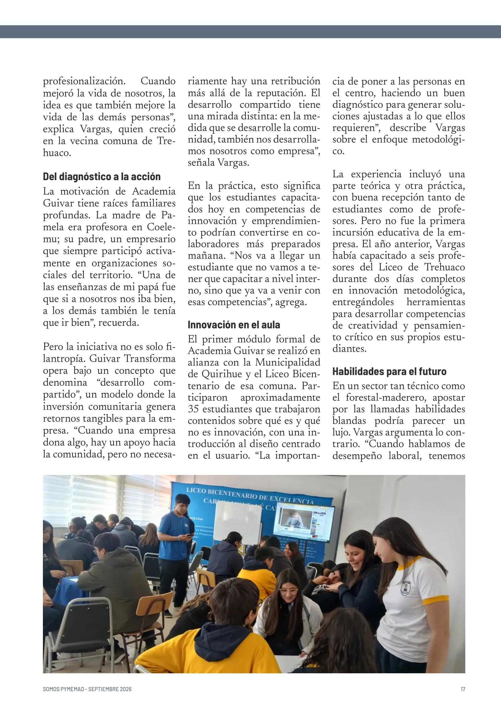 Somos PymeMad — Septiembre 2026 — página 17